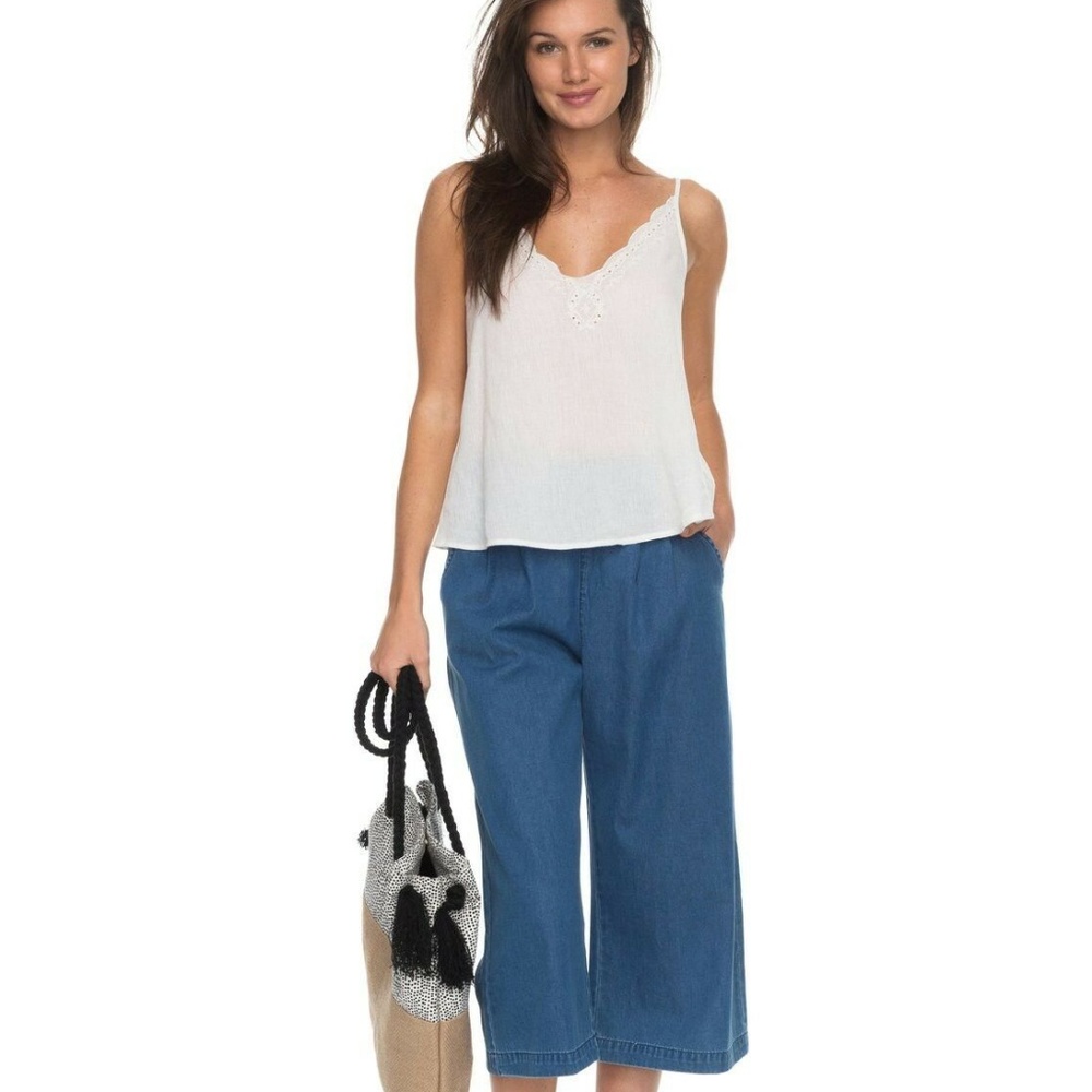 Roxy Go Right Wide Leg Jeans Size Large New